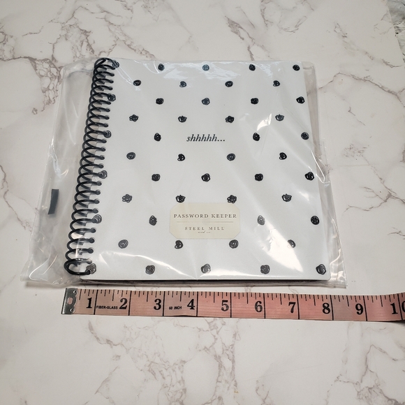 Steel Mill Password Keeper Notebook to save Passwords. - Picture 11 of 12